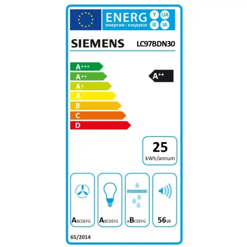 Hotte décorative SIEMENS LC97BDN30 - 12