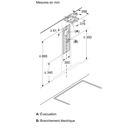 Hotte décorative SIEMENS LC97BDN30 - 7