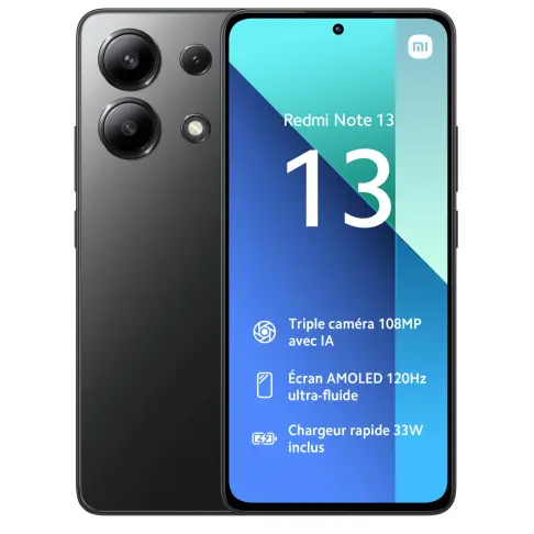 Smartphone XIAOMI REDMINOTE13NOIR256 - 1