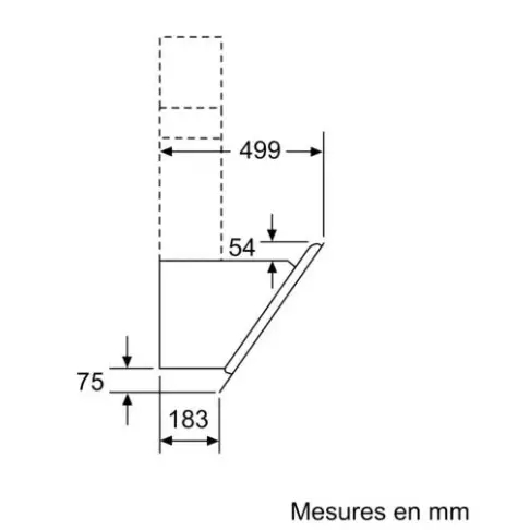 Hotte décorative murale SIEMENS LC87KHM60 - 8