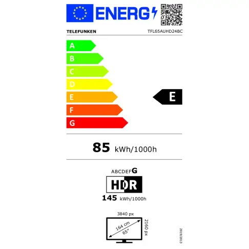 Télé led 65'' TELEFUNKEN TFL65AUHD24BC - 3