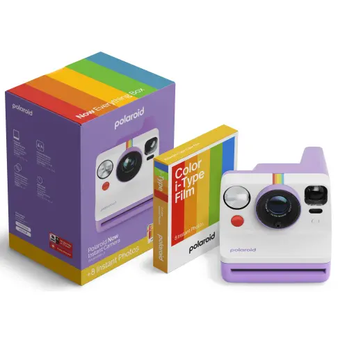 Appareil photo instantané POLAROID NOW GEN 3 VIOLET + BUNDLE 8 - 1 Appareil photo instantané POLAROID NOW GEN 3 VIOLET + BUNDLE 8 - 1