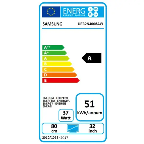 Tv led 32'' SAMSUNG UE 32 N 4005 AWXXC - 7