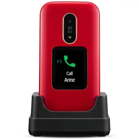 Téléphone mobile DORO 6880ROUGE - 1