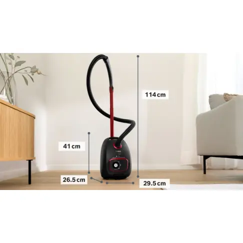 Aspirateur traineau avec sac BOSCH BGB41POW1 - 8