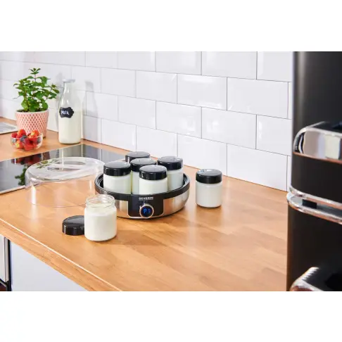 Yaourtière SEVERIN JG3521 Inox 7 pots - 6