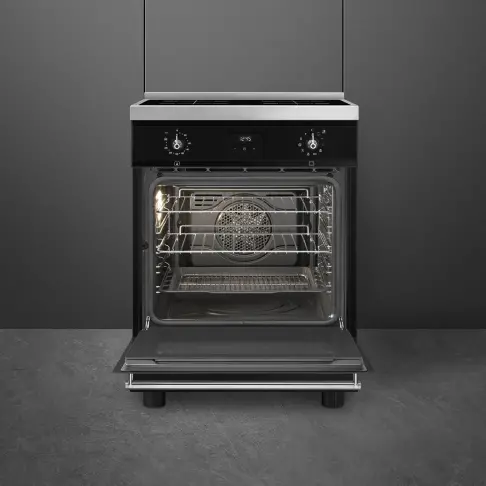 Cuisinière dessus induction SMEG C6IPBLT2 - 3 Cuisinière dessus induction SMEG C6IPBLT2 - 3