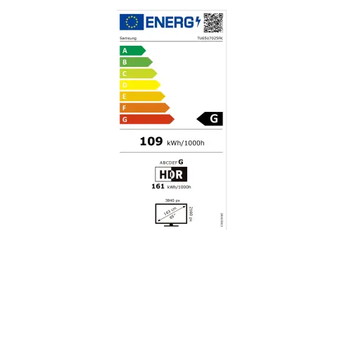 Tv led 65'' SAMSUNG TU65U7025F - 9