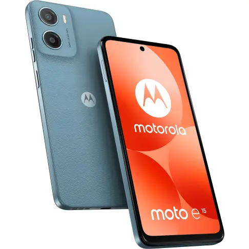 Smartphone MOTOROLA E15BLEUGRIS - 1