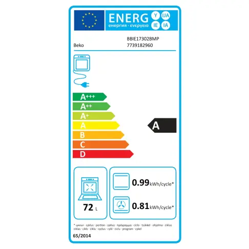Four pyrolyse BEKO BBIE17302BMP - 4 Four pyrolyse BEKO BBIE17302BMP - 4