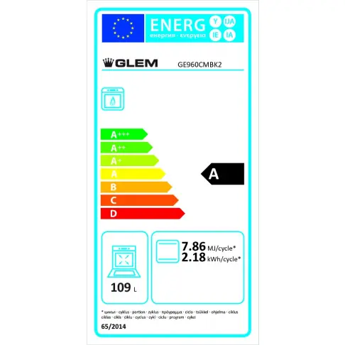 Piano de cuisson tout gaz GLEM GE 960 CMBK 2 - 3