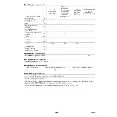 Congélateur armoire LIEBHERR FND525I-20 - 3