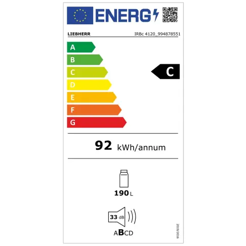 Réfrigérateur intégrable 1 porte LIEBHERR IRBC4120-22 - 3