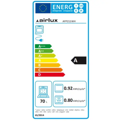 Four pyrolyse AIRLUX AFP 211 WH - 3