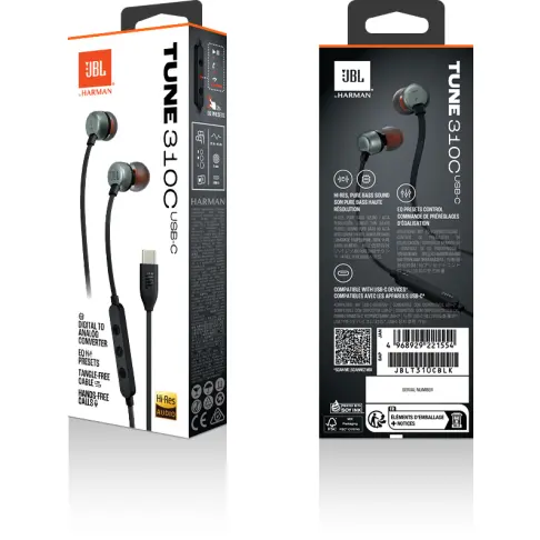 Casque filaire JBL TUNE310CNOIR - 8