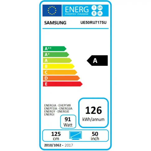 Tv 50'' SAMSUNG UE 50 RU 7175 - 6