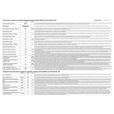 Hotte décorative ELICA MISSYBLA60 - 4