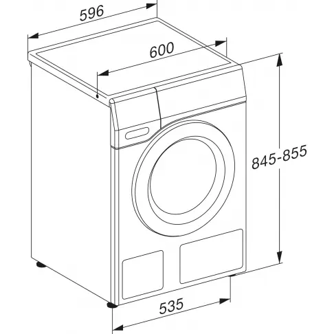 Lave linge hublot MIELE WCG660 - 7