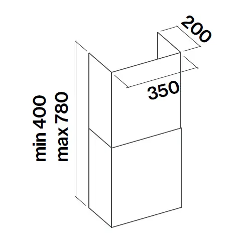 Accessoire hotte FALMEC KCQAN 00 B - 1