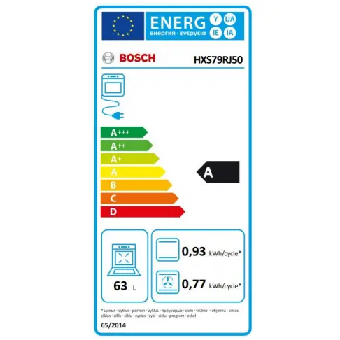 Cuisinière dessus gaz BOSCH HXS79RJ50 - 8