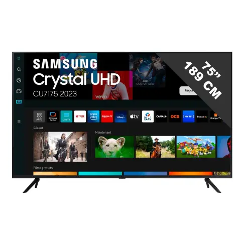 Tv led 75'' SAMSUNG TU75CU7175 - 1