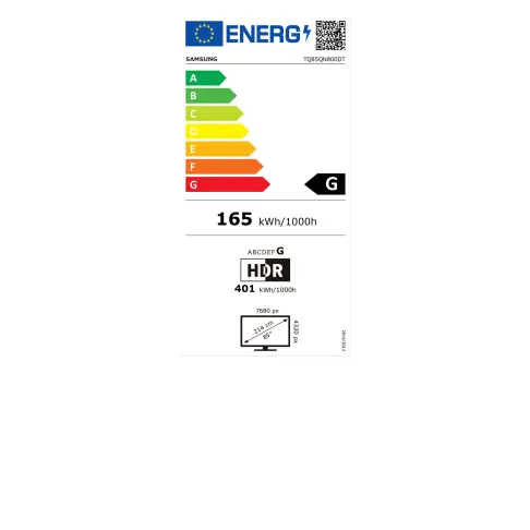 Tv led 85'' SAMSUNG TQ85QN800D - 12
