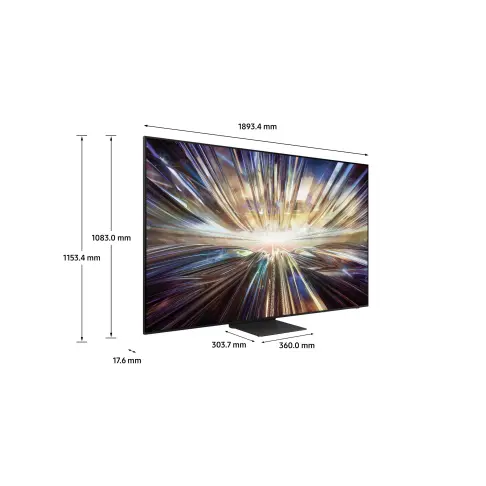Tv led 85'' SAMSUNG TQ85QN800D - 2