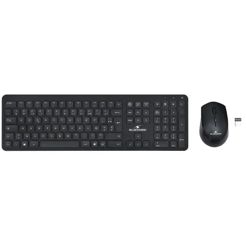 Ensemble clavier / souris BLUESTORK PACK-EASY-SLIM-B/F - 1