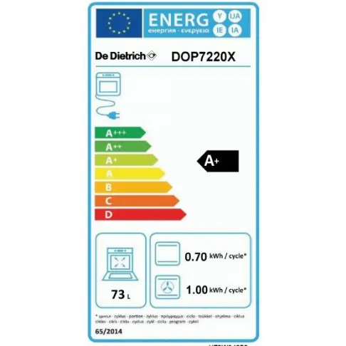 Four pyrolyse DE DIETRICH DOP 7220 X - 5