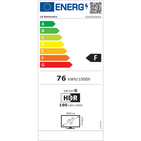 Tv oled 55'' LG OLED55C64LA - 10