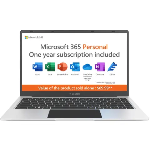 Ordinateur portable THOMSON TH14C4WH128C - 1