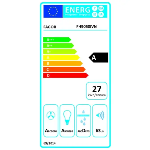 Hotte décorative FAGOR FH9050IVN - 5