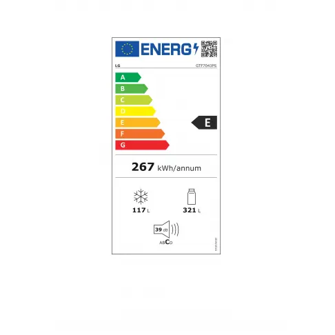 Réfrigérateur 2 portes LG GTF7043PS - 16