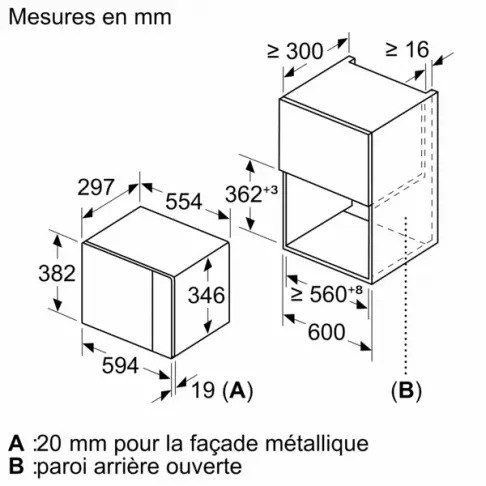 Micro-ondes gril encastrable BOSCH BEL 524 MS 0 - 7 Micro-ondes gril encastrable BOSCH BEL 524 MS 0 - 7