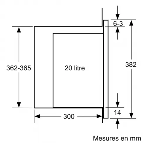 Micro-ondes gril encastrable BOSCH BEL 524 MS 0 - 9