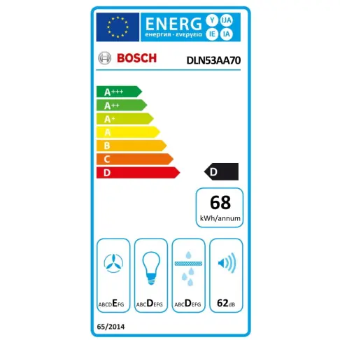 Groupe filtrant BOSCH DLN 53 AA 70 - 4