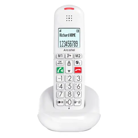 Téléphone sans fil ALCATEL XL685BLANC - 1