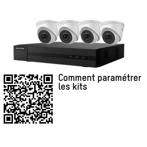Kit vidéosurveillance HIKVISION HWK-N4184TH-MH - 2