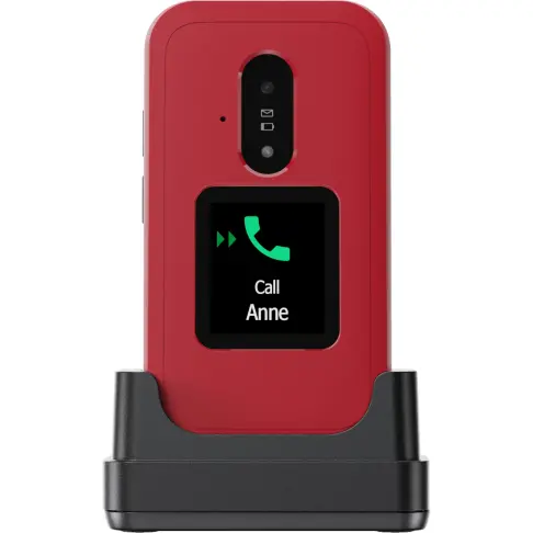 Téléphone mobile DORO LEVAE30ROUGE - 1