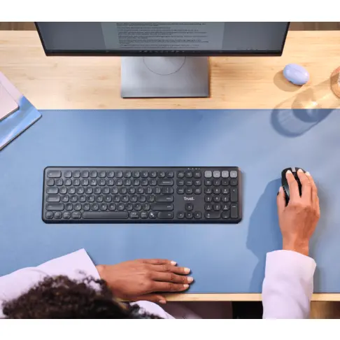 Clavier TRUST 25634 - 9 Clavier TRUST 25634 - 9