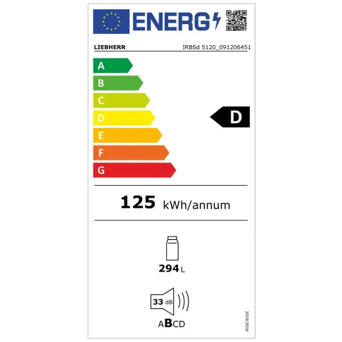 Réfrigérateur intégrable 1 porte LIEBHERR IRBSD5120-22 - 3