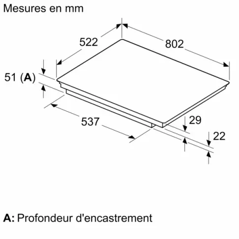 Table à induction BOSCH PVS831HC1E - 5