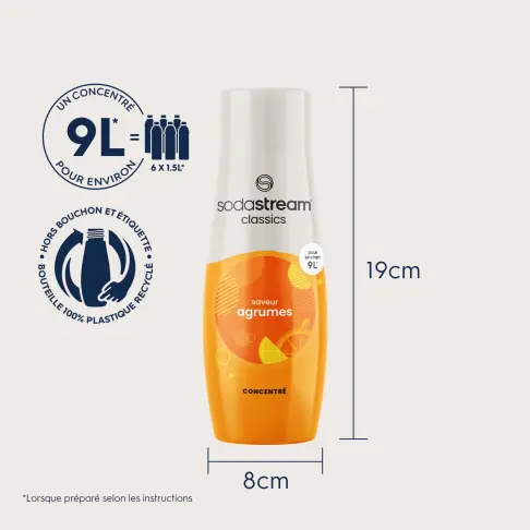 Concentré pour machine à soda SODASTREAM 1024217331 - 5
