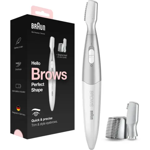 Mini tondeuse sourcils BRAUN FG1106 - 1