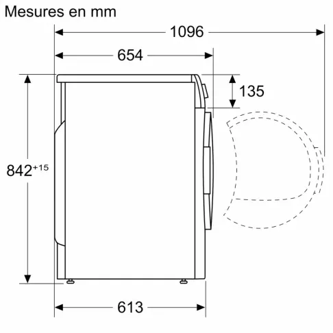 Sèche-linge frontal BOSCH WTH8300MFR - 12