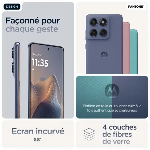 Smartphone MOTOROLA EDGE60FUSIONGRIS - 3