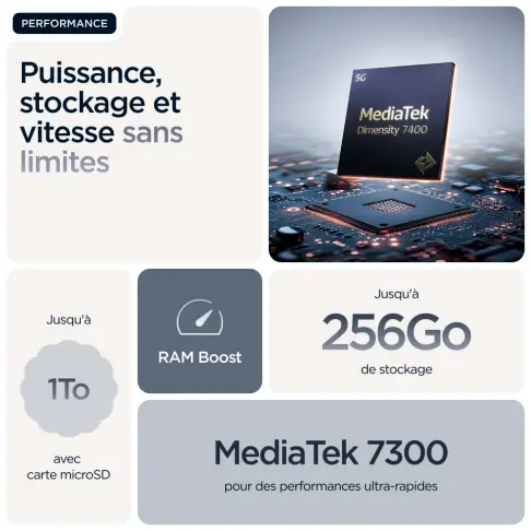 Smartphone MOTOROLA EDGE60FUSIONGRIS - 7