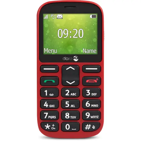 Gsm portable seul DORO 1361 ROUGE - 3