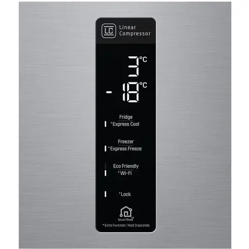 Réfrigérateur combiné inversé LG GBB 566 PZHZN - 9 Réfrigérateur combiné inversé LG GBB 566 PZHZN - 9