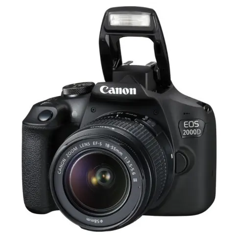 Appareil photo reflex numerique amateur CANON EOS 2000 D NOIR + 18-55 DC III - 1 Appareil photo reflex numerique amateur CANON EOS 2000 D NOIR + 18-55 DC III - 1